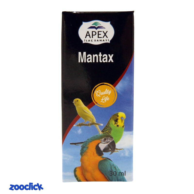 apex mantax قطره نیاسین تقویت کننده مفاصل پرندگان اپکس