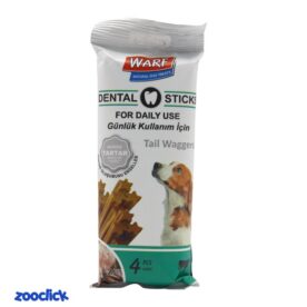 warf dental stick with beef تشویقی دندانی سگ با طعم گوشت گاو وارف