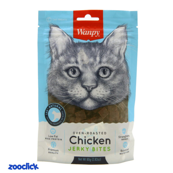wanpy cat oven roasted تشویقی گربه ونپی با مرغ تکه ای