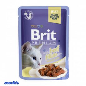 brit premium cat poch with beef پوچ گربه بریت با طعم گوشت