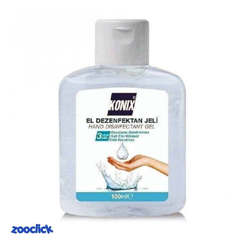 konix disinfectant gel for hand ژل ضد عفونی کننده دست کنیکس