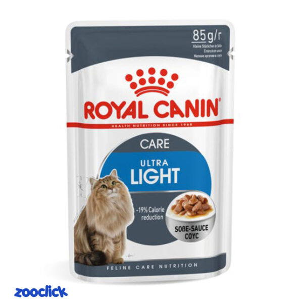 royal canin ultra light پوچ گربه بالغ اولترا لایت رویال کنین