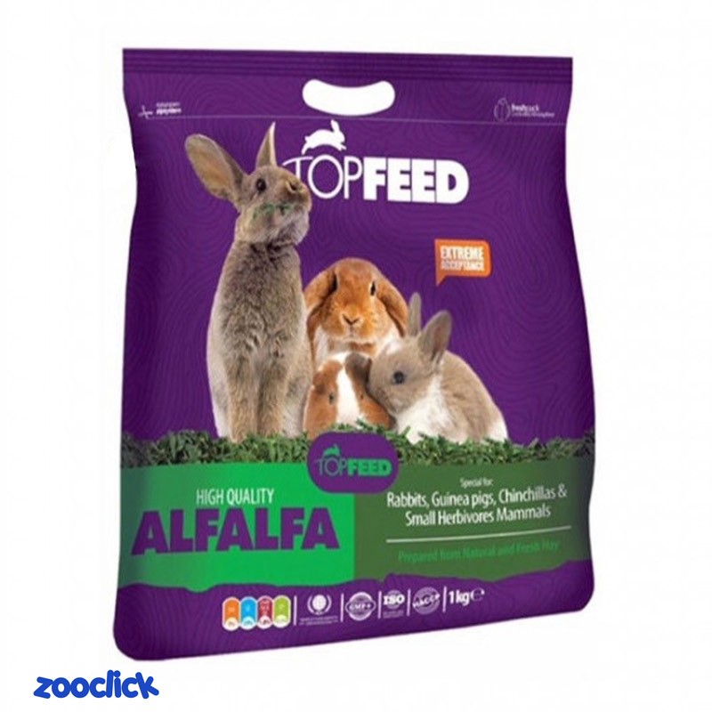 top feed alfalfa chamomile یونجه خرگوش و خوکچه هندی تاپ فید