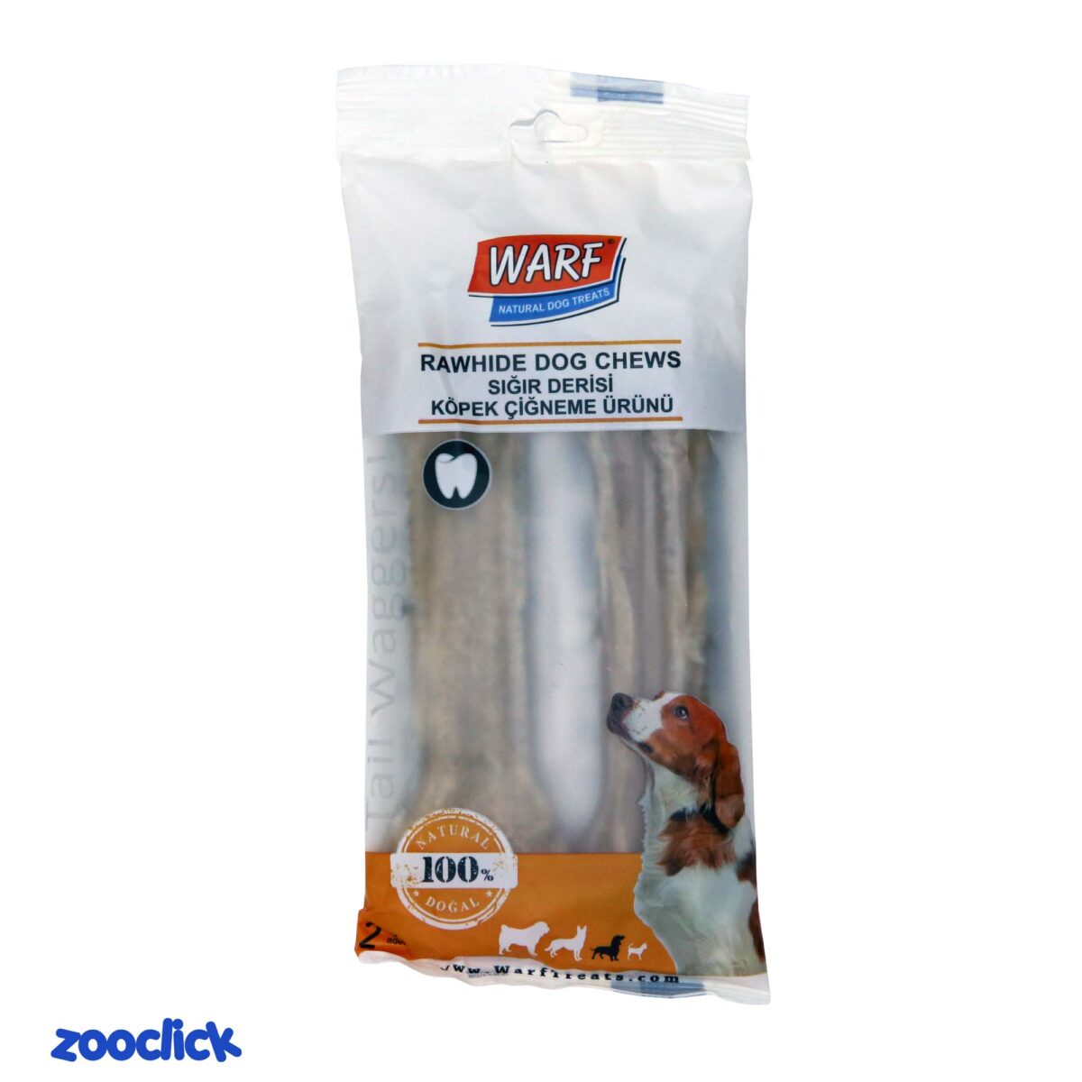 warf rawhide dog chews تشویقی استخوانی طبیعی سگ وارف