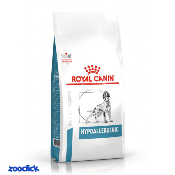 royal canin veterinary hypoallergenic غذای خشک سگ برای درمان آلرژی رویال کنین