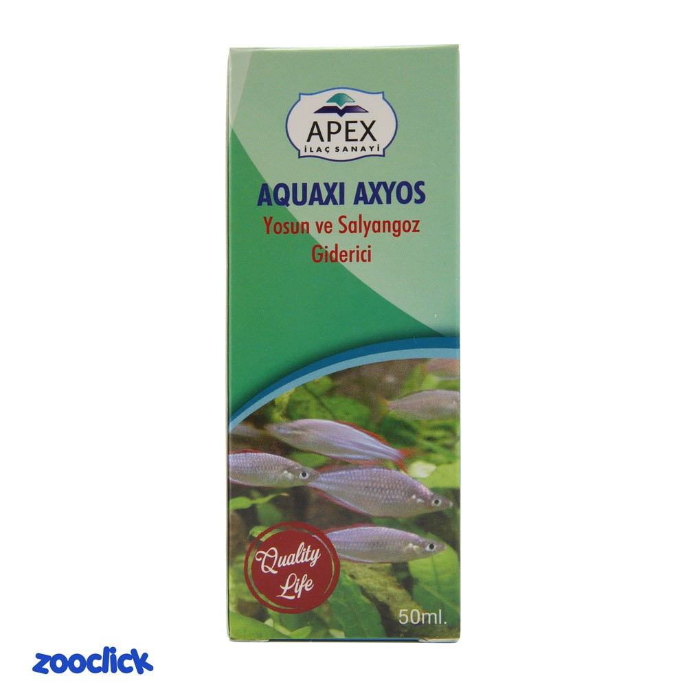 apex aquaxi axyos algae & snail remover محلول حلزون و جلبک کش اپکس