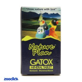 nature plan gatox moneral tablet سنگ معدنی پرندگان و طوطیان کوچک نیچر پلن