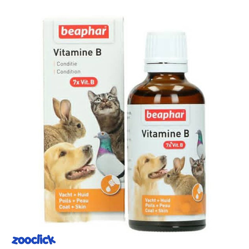 beaphar b complex vitamin قطره ب کمپلکس حیوانات خانگی بیفار