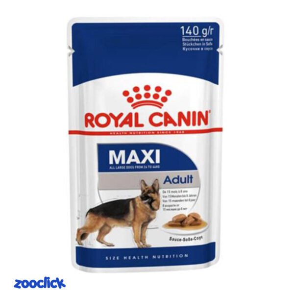 royal canin maxi adult pouches پوچ سگ مکسی ادالت رویال کنین