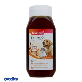 beaphar salmon oil for dog & cat روغن ماهی سالمون بیفار