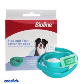 bioline anti fleas & ticks collar قلاده ضد کک و کنه سگ بیولاین