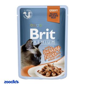 brit pouches premium with turkey پوچ گربه بریت با طعم بوقلمون